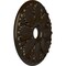 Ekena Millwork Milan Ceiling Medallion (Fits Canopies up to 4 5/8"), Hnd-Painted Bronze, 24 1/2"OD x 3 1/2"ID x 1"P CM24MIBZS - alternate 2